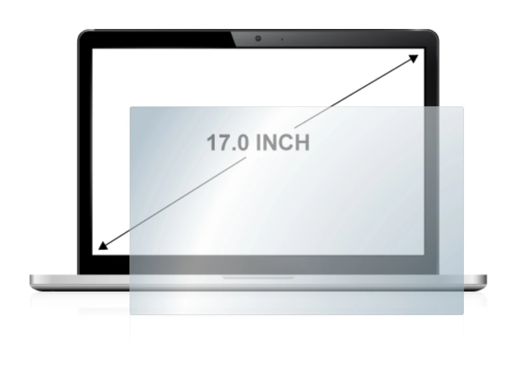 Abbildung des Geräts mit einer Vielzahl des Displayschutzes.
