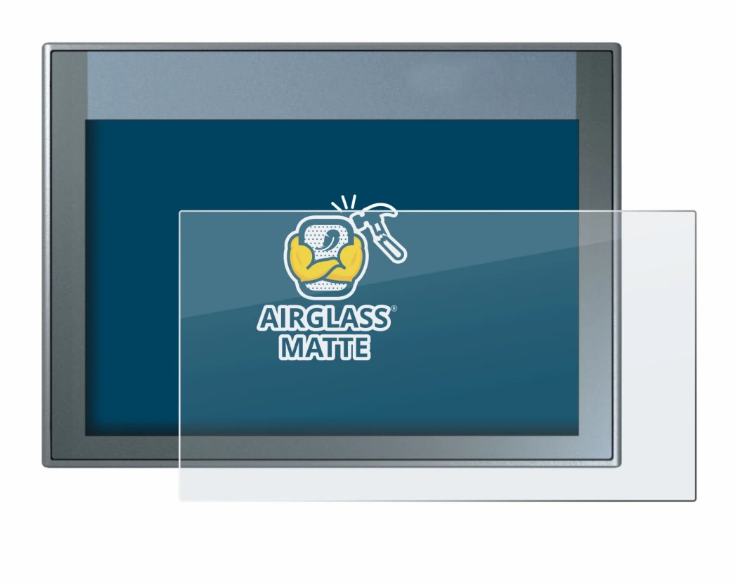 Abbildung des Geräts Siemens Simatic HMI KTP 700 Basic mit einer Vielzahl des Displayschutzes.