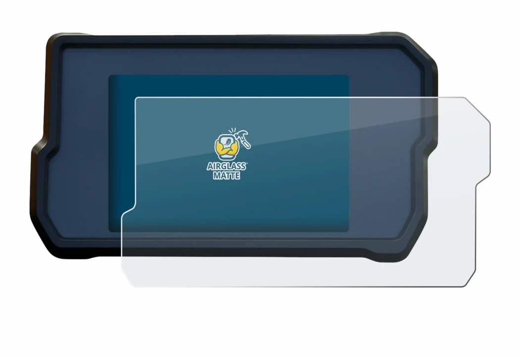 Abbildung des Geräts KTM 790 Adventure 2019+ mit einer Vielzahl des Displayschutzes.