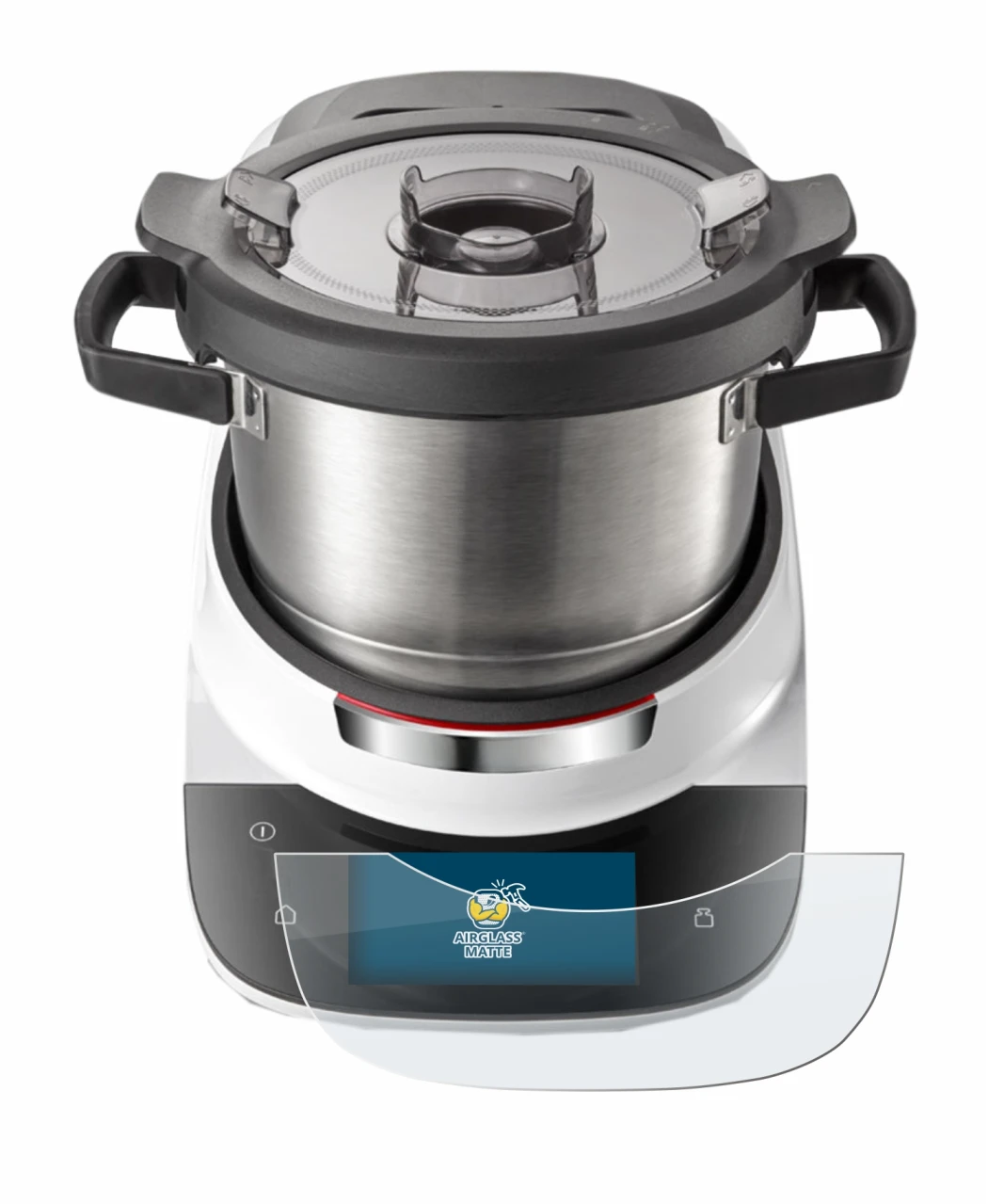 Abbildung des Geräts Bosch Cookit mit einer Vielzahl des Displayschutzes.