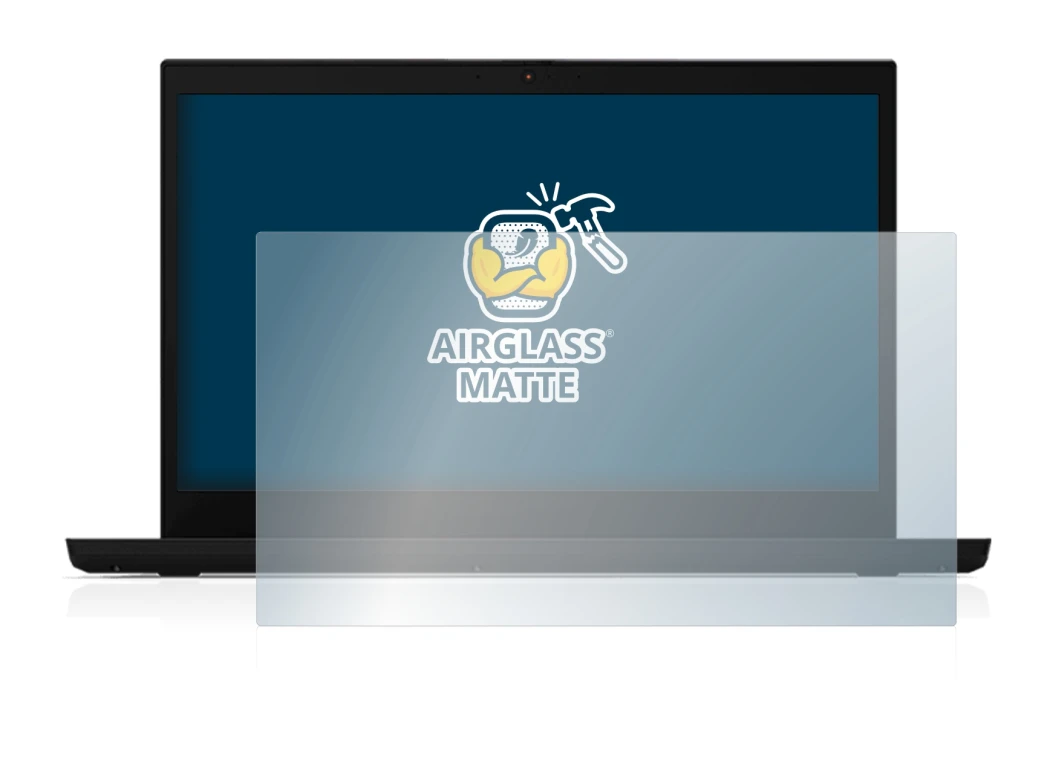 Abbildung des Geräts Lenovo ThinkPad L15 mit einer Vielzahl des Displayschutzes.