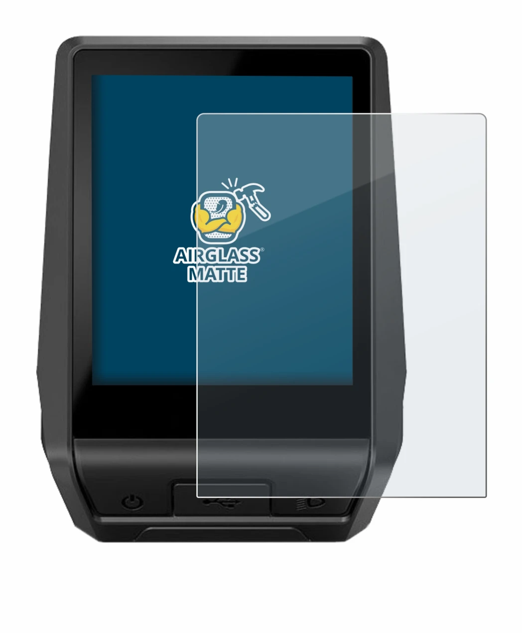 Abbildung des Geräts Bosch Nyon 2 2021 mit einer Vielzahl des Displayschutzes.