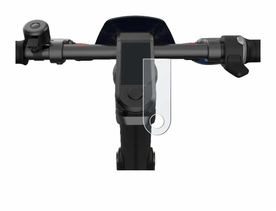 Abbildung des Geräts NIU KQi3 Pro mit einer Vielzahl des Displayschutzes.