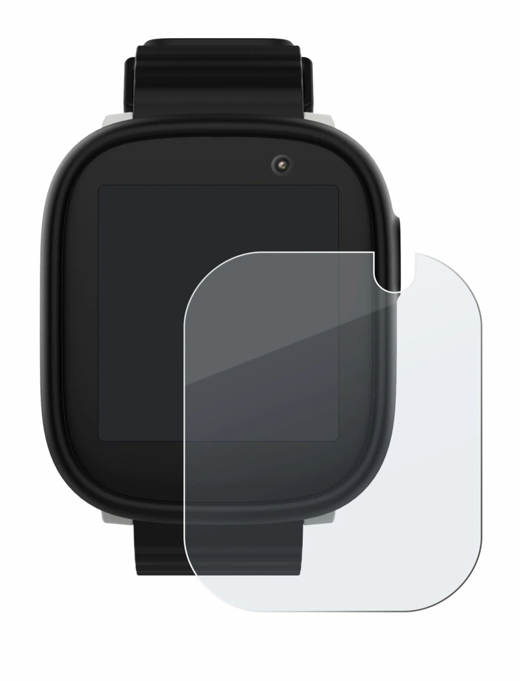 Abbildung des Geräts Xplora X6 Play 2022 (1. Generation) mit einer Vielzahl des Displayschutzes.