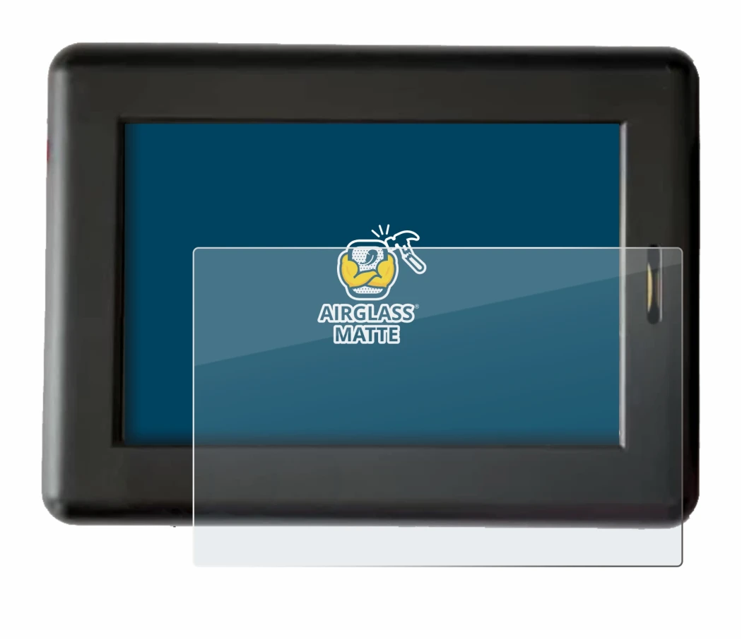 Abbildung des Geräts XC Tracer Maxx II mit einer Vielzahl des Displayschutzes.