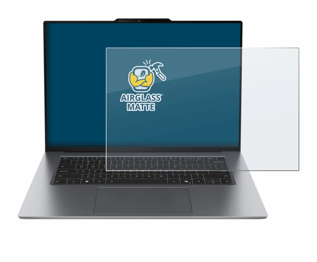 Abbildung des Geräts Lenovo ThinkPad X9 14 G1 mit einer Vielzahl des Displayschutzes.