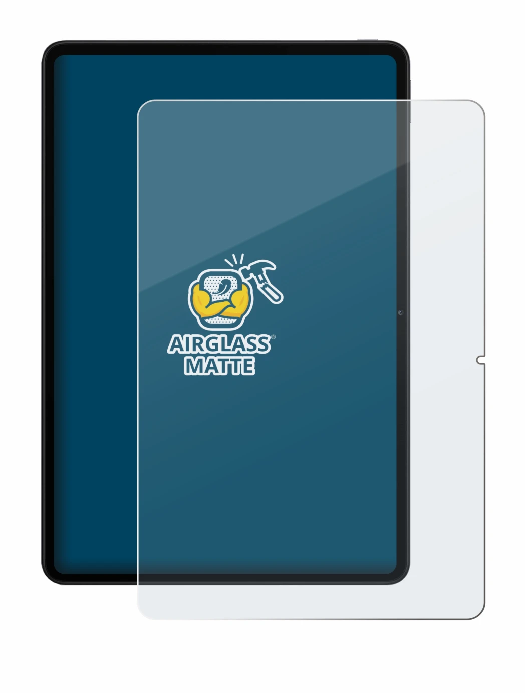 Abbildung des Geräts Xiaomi Redmi Pad 2 Pro mit einer Vielzahl des Displayschutzes.