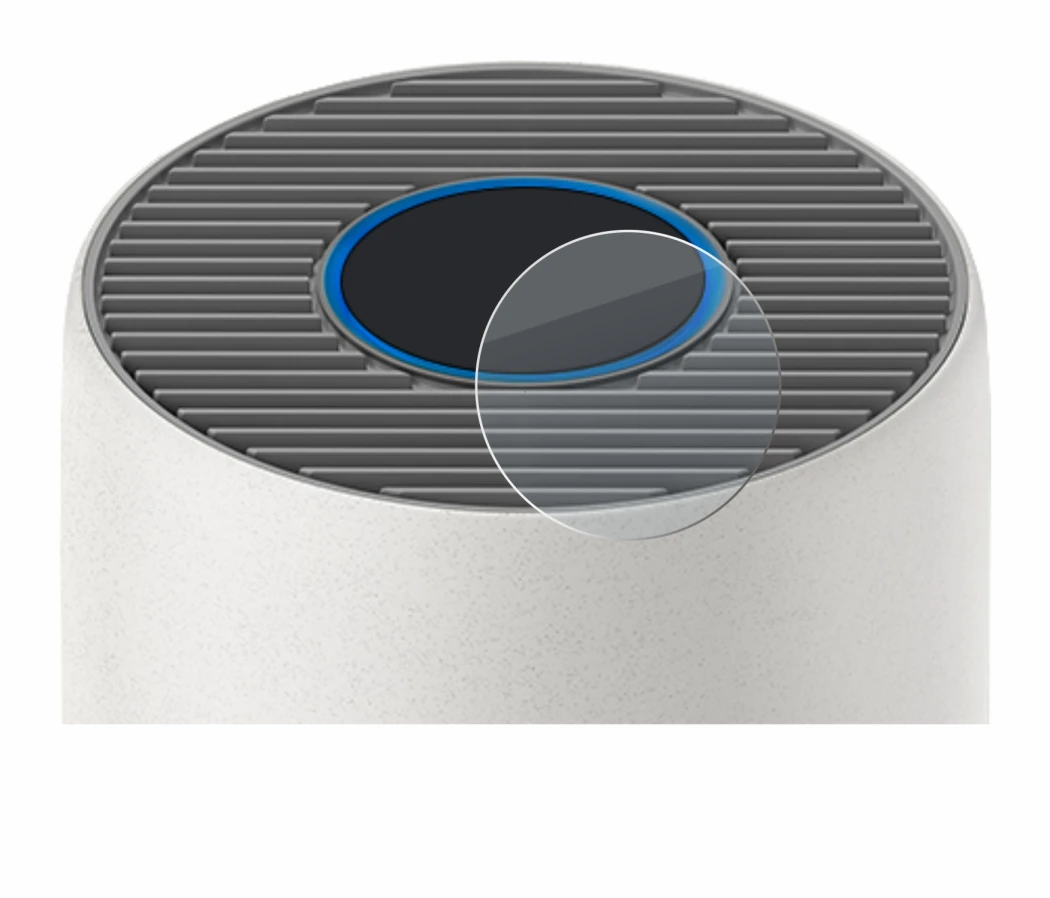 Abbildung des Geräts Philips 2000i Series AC2939 mit einer Vielzahl des Displayschutzes.