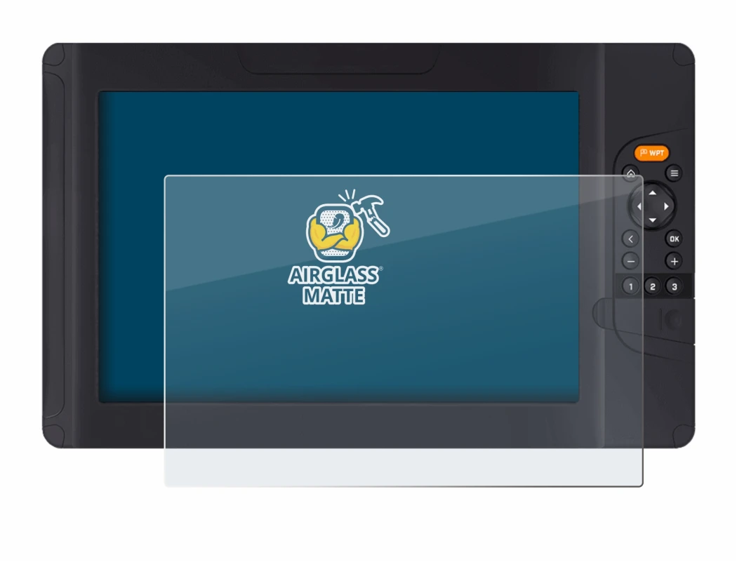 Abbildung des Geräts Raymarine Element 12 HV mit einer Vielzahl des Displayschutzes.