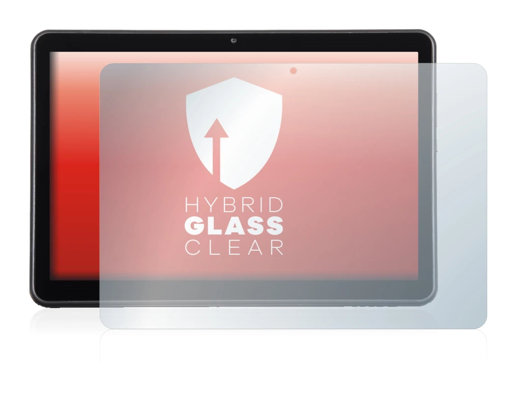 Abbildung des Geräts Wortmann Terra Pad 1006 mit einer Vielzahl des Displayschutzes.