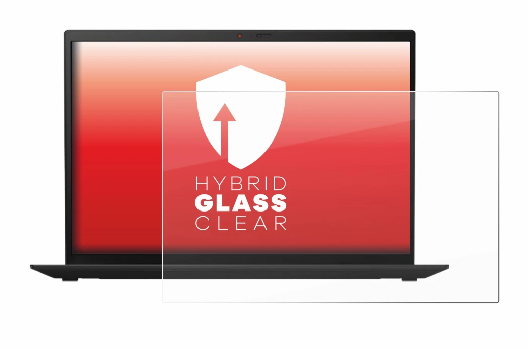 Abbildung des Geräts Lenovo ThinkPad X1 Carbon (9. Gen.) mit einer Vielzahl des Displayschutzes.