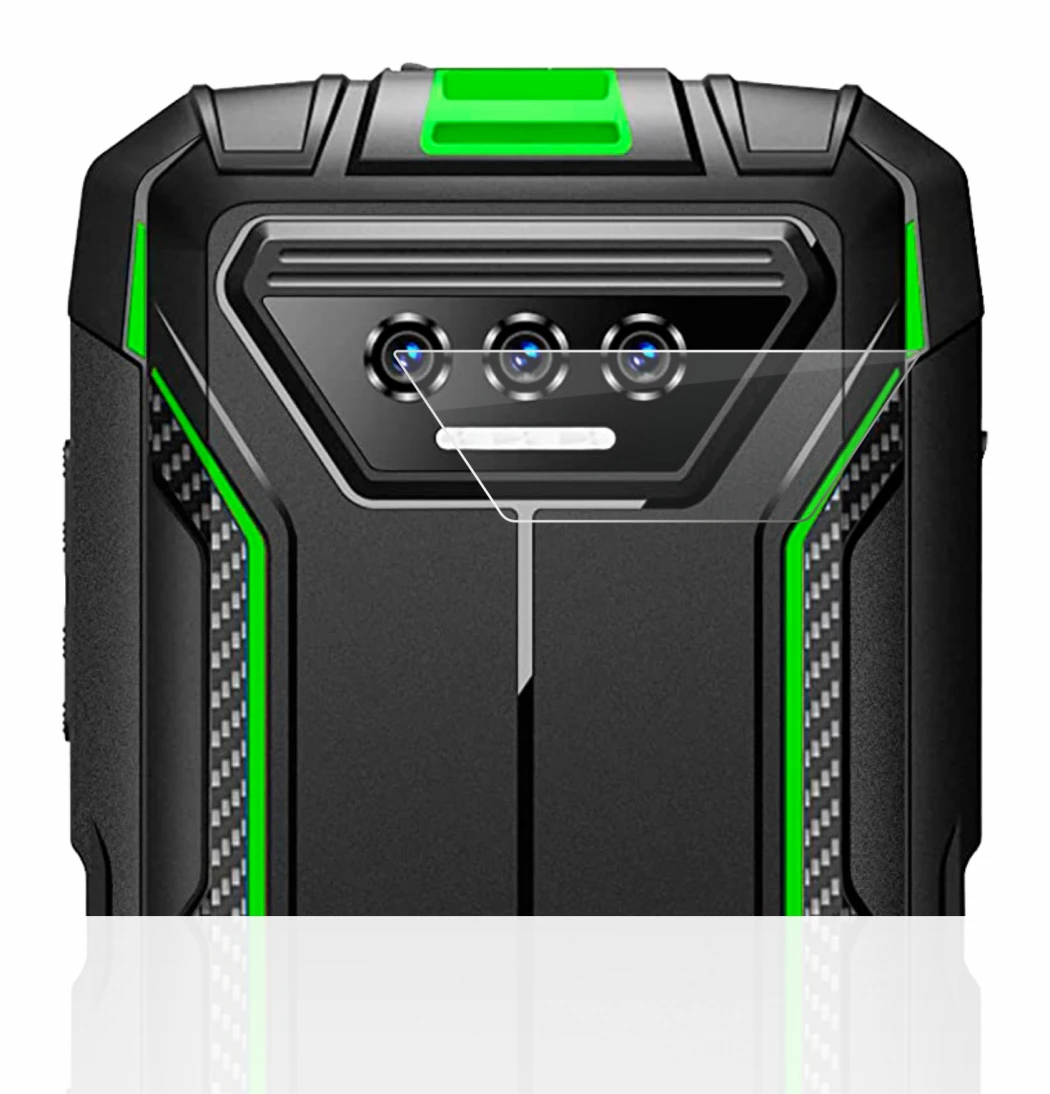 Abbildung des Geräts Doogee S41 Pro (NUR Kameraschutz) mit einer Vielzahl des Displayschutzes.