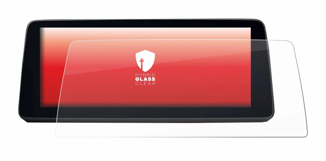 Abbildung des Geräts BMW 5 G30/G31 2017-2019 mit einer Vielzahl des Displayschutzes.