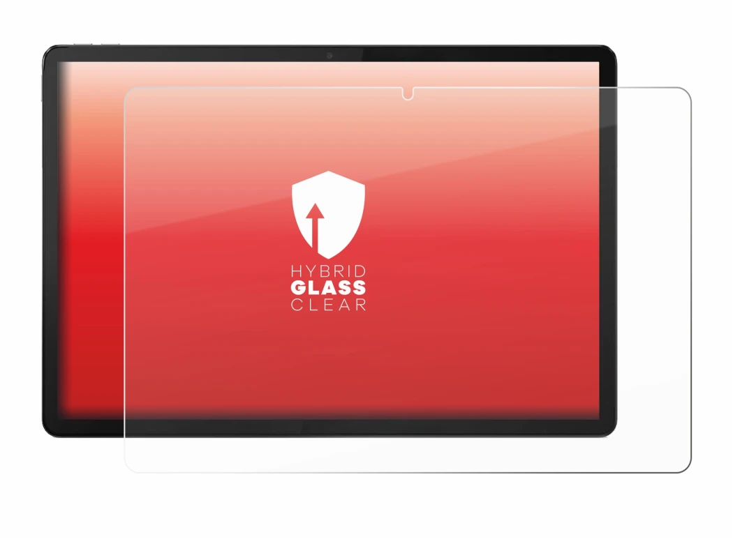 Abbildung des Geräts Lenovo Tab P12 2023 mit einer Vielzahl des Displayschutzes.