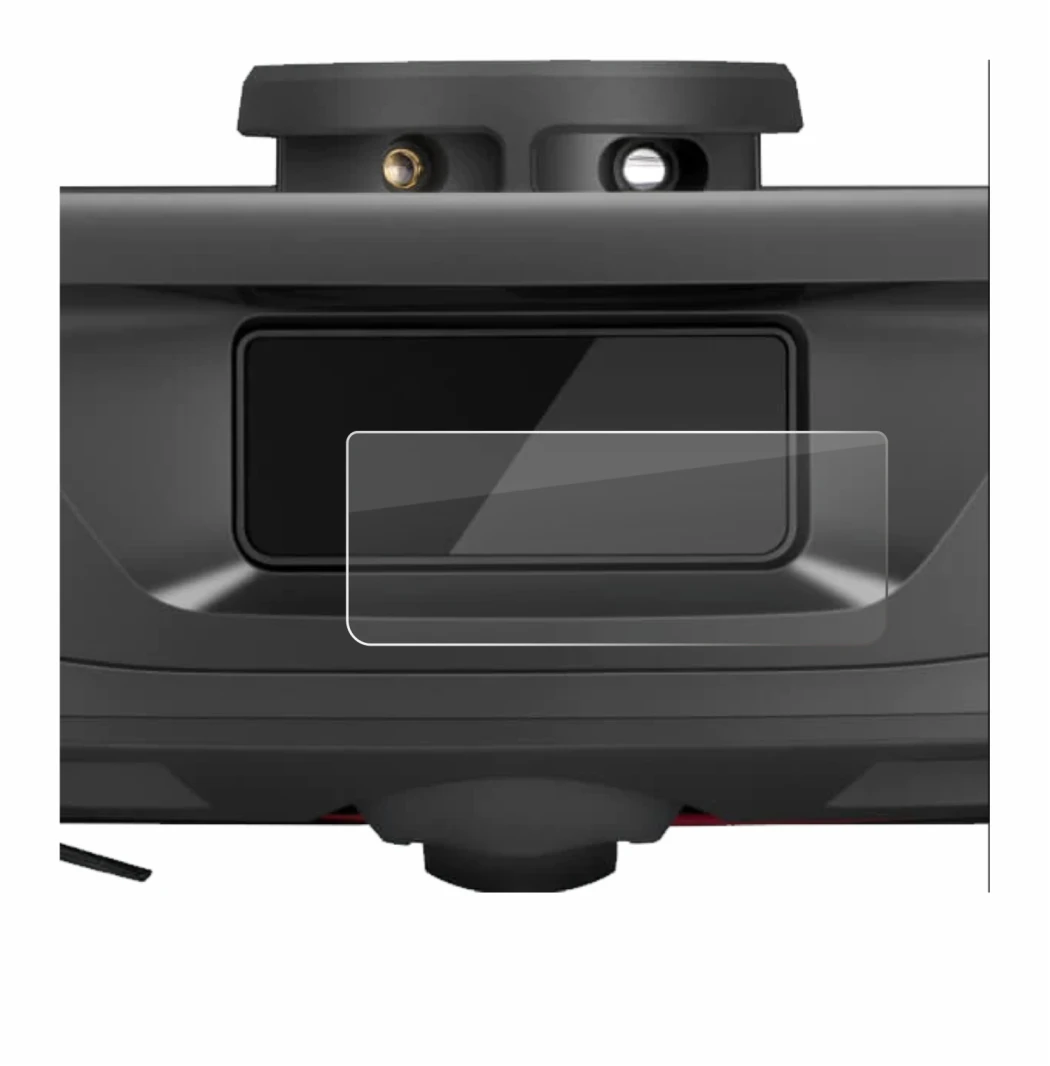 Abbildung des Geräts Roborock Q Revo (NUR Kamera) mit einer Vielzahl des Displayschutzes.