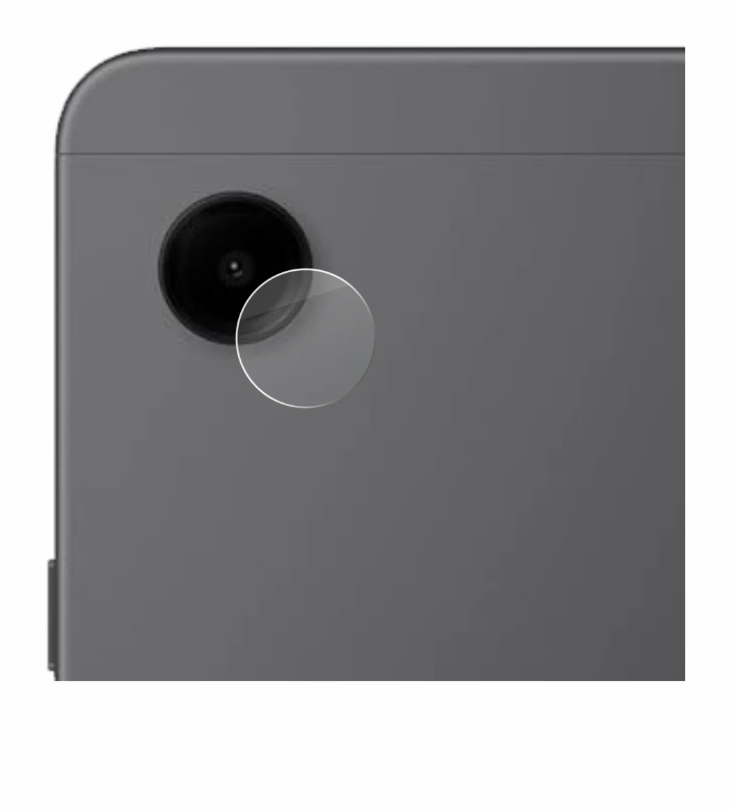 Abbildung des Geräts Samsung Galaxy Tab A9 WiFi (NUR Kameraschutz) mit einer Vielzahl des Displayschutzes.