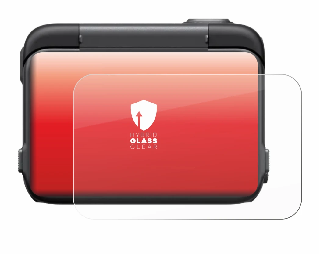 Abbildung des Geräts Insta360 Ace Pro mit einer Vielzahl des Displayschutzes.