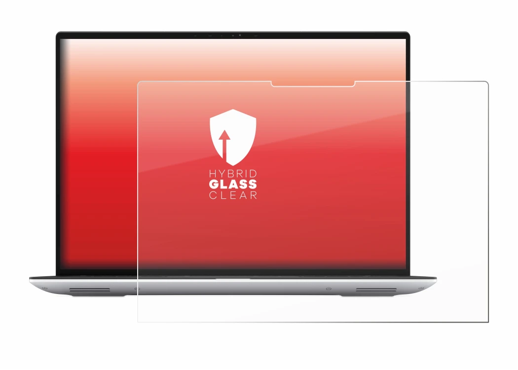 Abbildung des Geräts Dell Precision 5480 Touch mit einer Vielzahl des Displayschutzes.