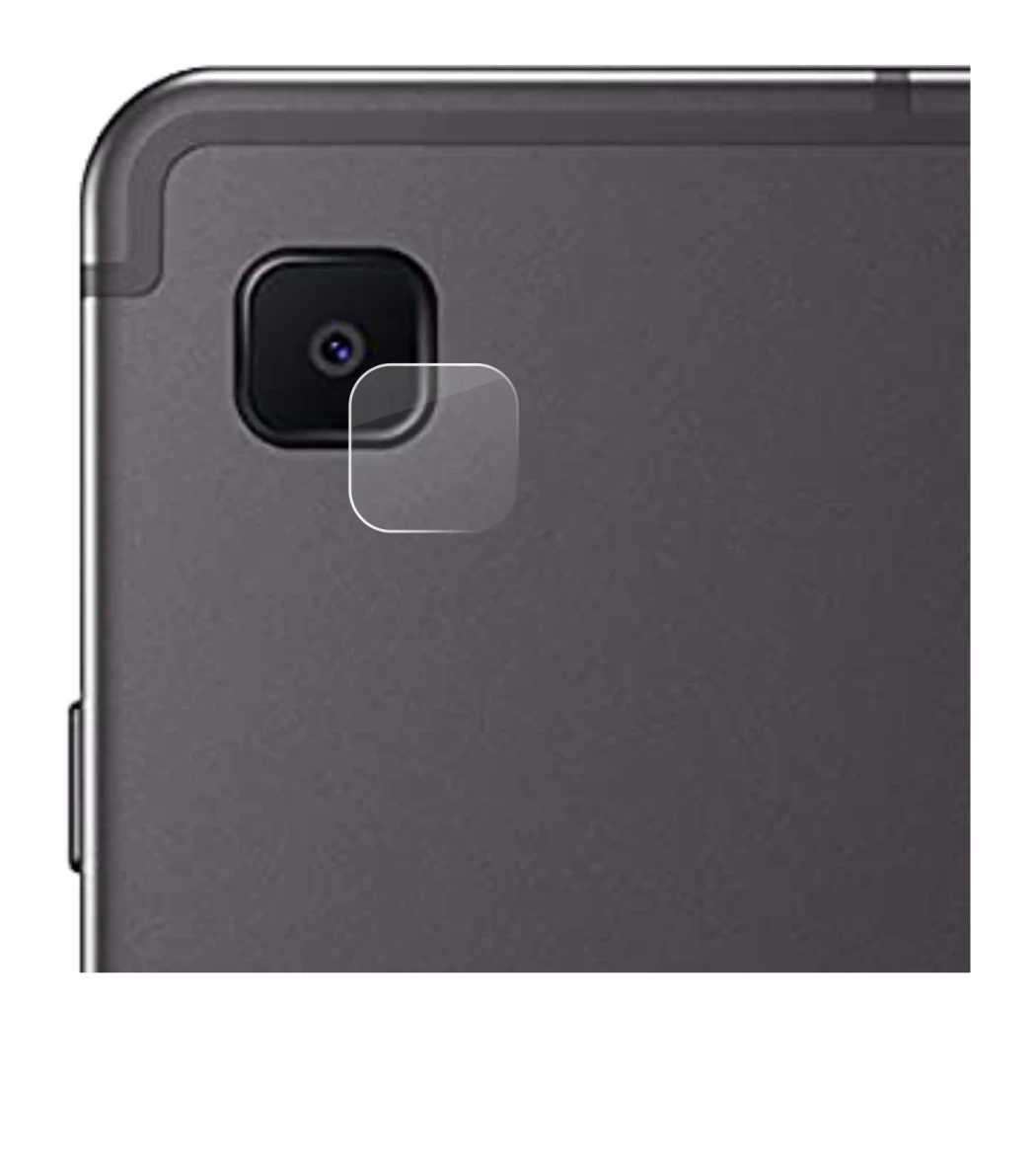 Abbildung des Geräts Samsung Galaxy Tab S6 Lite WiFi 2024 (NUR Kameraschutz) mit einer Vielzahl des Displayschutzes.