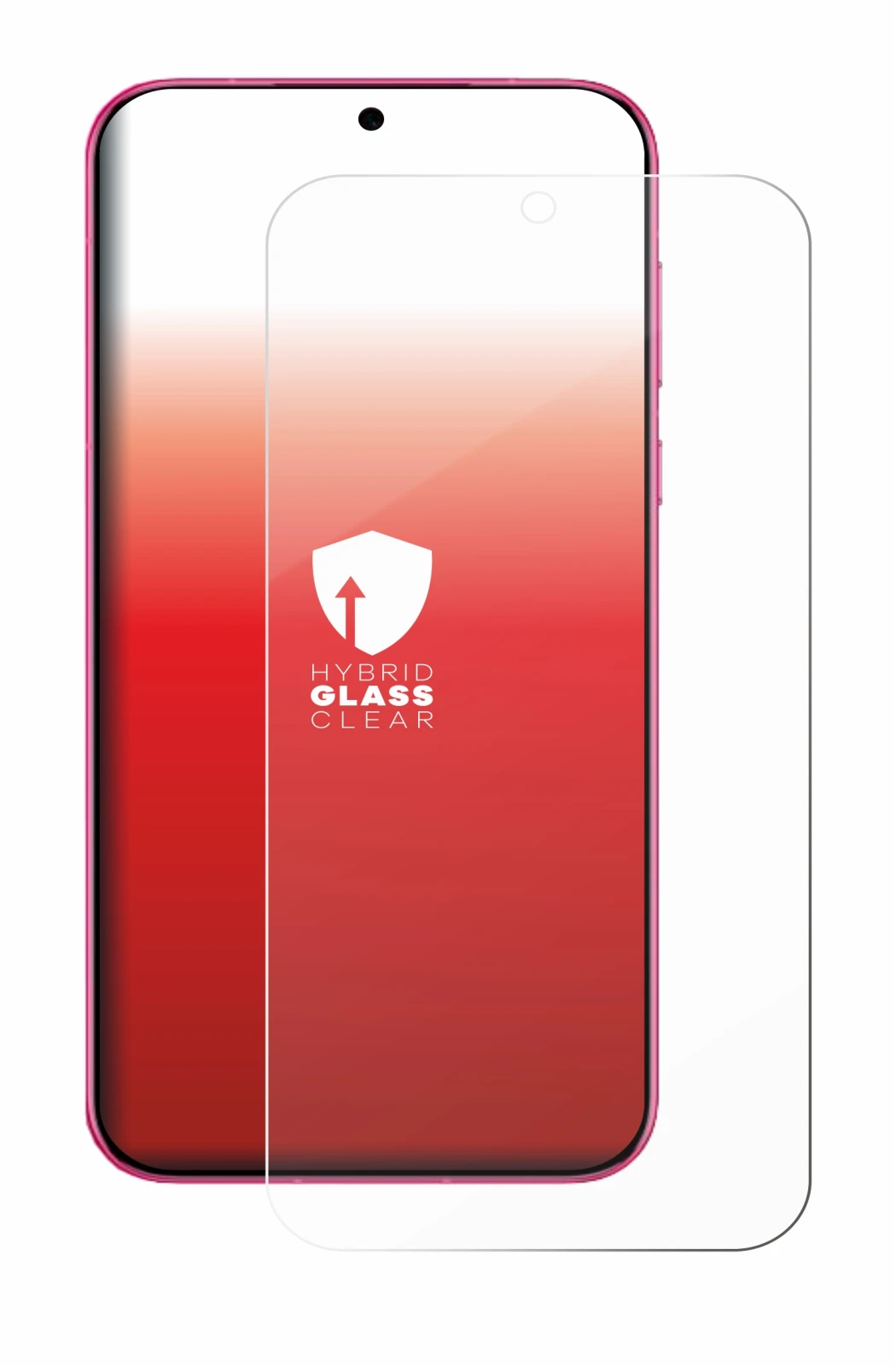 Abbildung des Geräts Huawei Pura 70 mit einer Vielzahl des Displayschutzes.