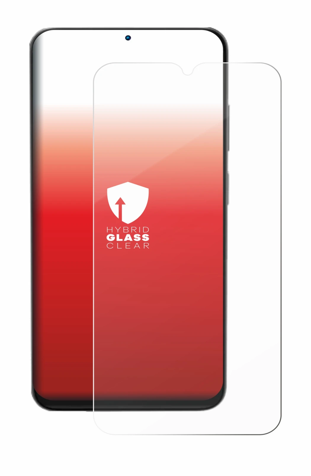 Abbildung des Geräts Doogee N55 Pro mit einer Vielzahl des Displayschutzes.