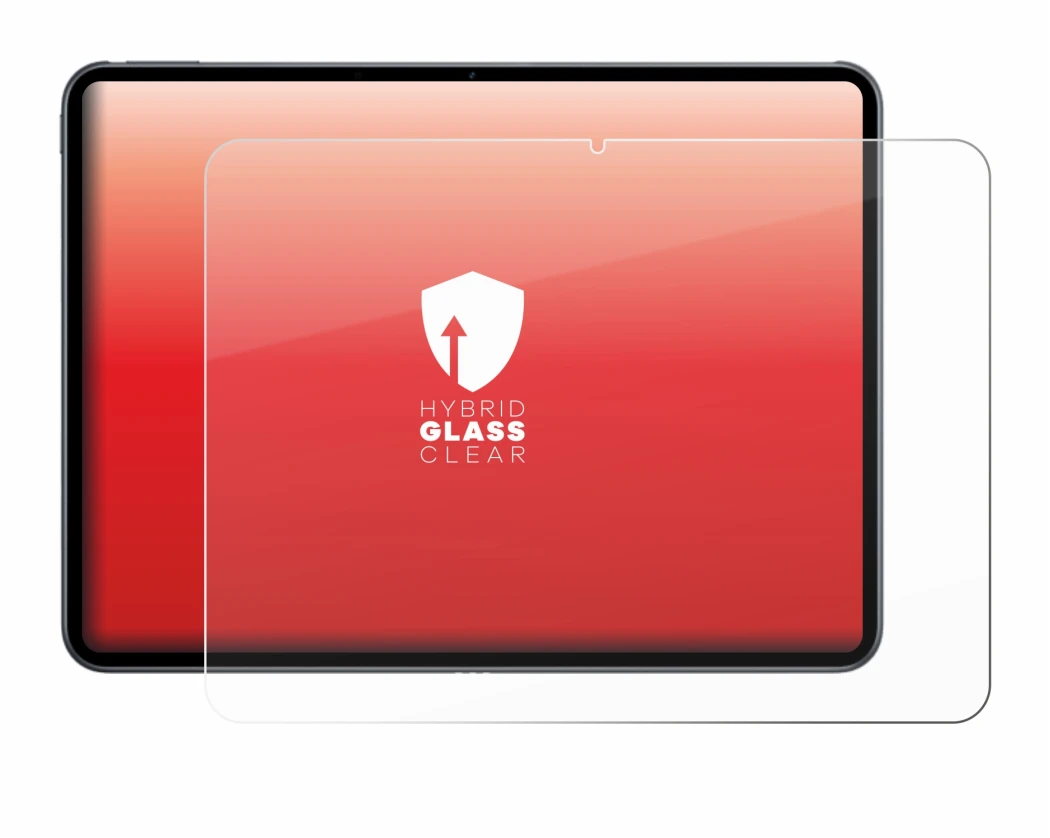 Abbildung des Geräts OnePlus Pad 2 mit einer Vielzahl des Displayschutzes.