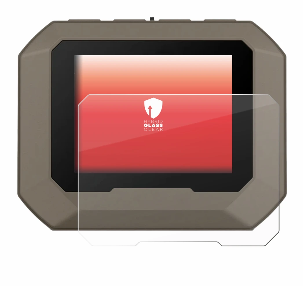 Abbildung des Geräts Garmin Xero C1 Pro mit einer Vielzahl des Displayschutzes.