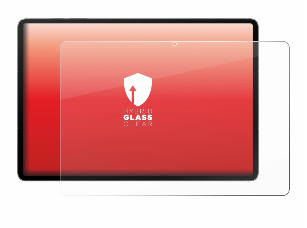 Abbildung des Geräts Samsung Galaxy Tab S10 FE+ 5G mit einer Vielzahl des Displayschutzes.