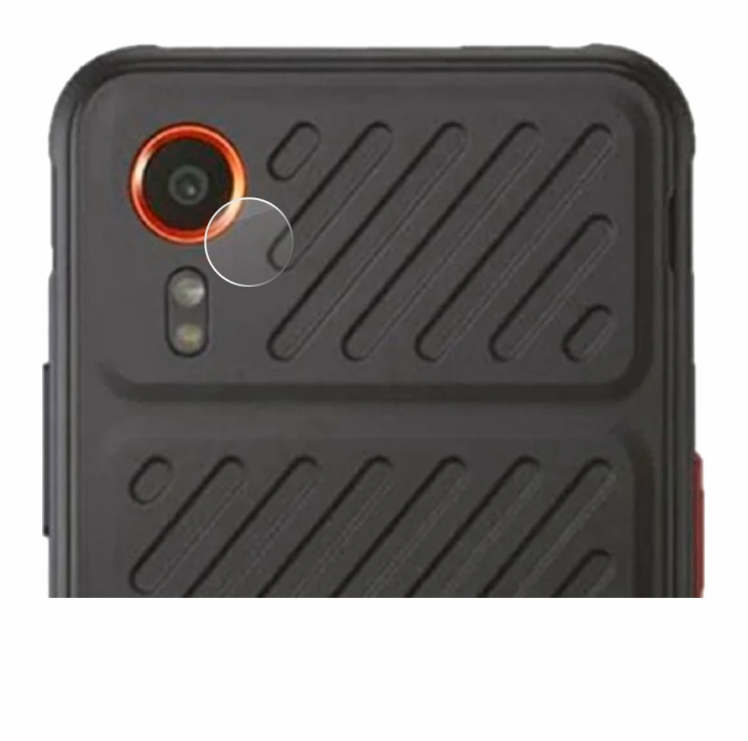 Abbildung des Geräts Samsung Galaxy XCover 7 Enterprise Edition (NUR Kameraschutz) mit einer Vielzahl des Displayschutzes.