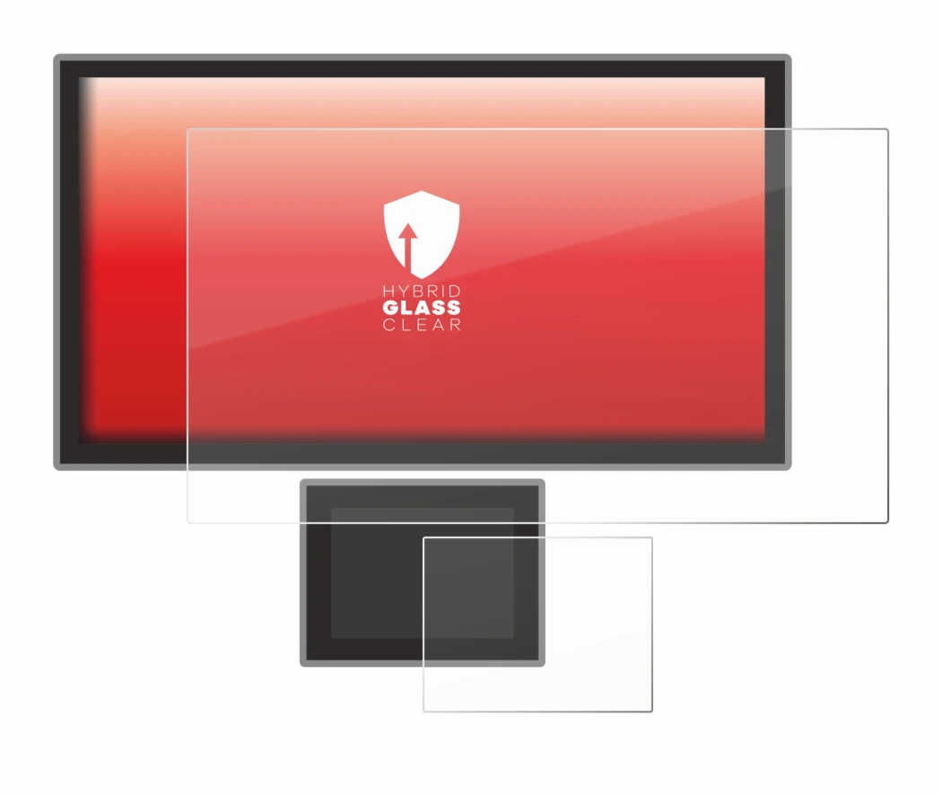 Abbildung des Geräts Icom IC-7760 mit einer Vielzahl des Displayschutzes.