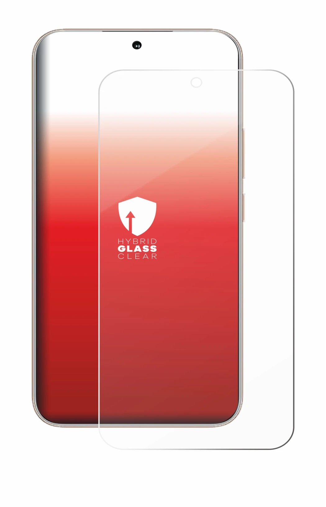 Abbildung des Geräts Honor 400 mit einer Vielzahl des Displayschutzes.