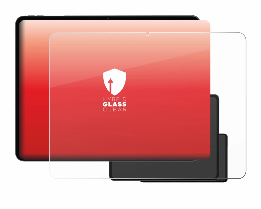 Abbildung des Geräts OnePlus Pad 3 mit einer Vielzahl des Displayschutzes.