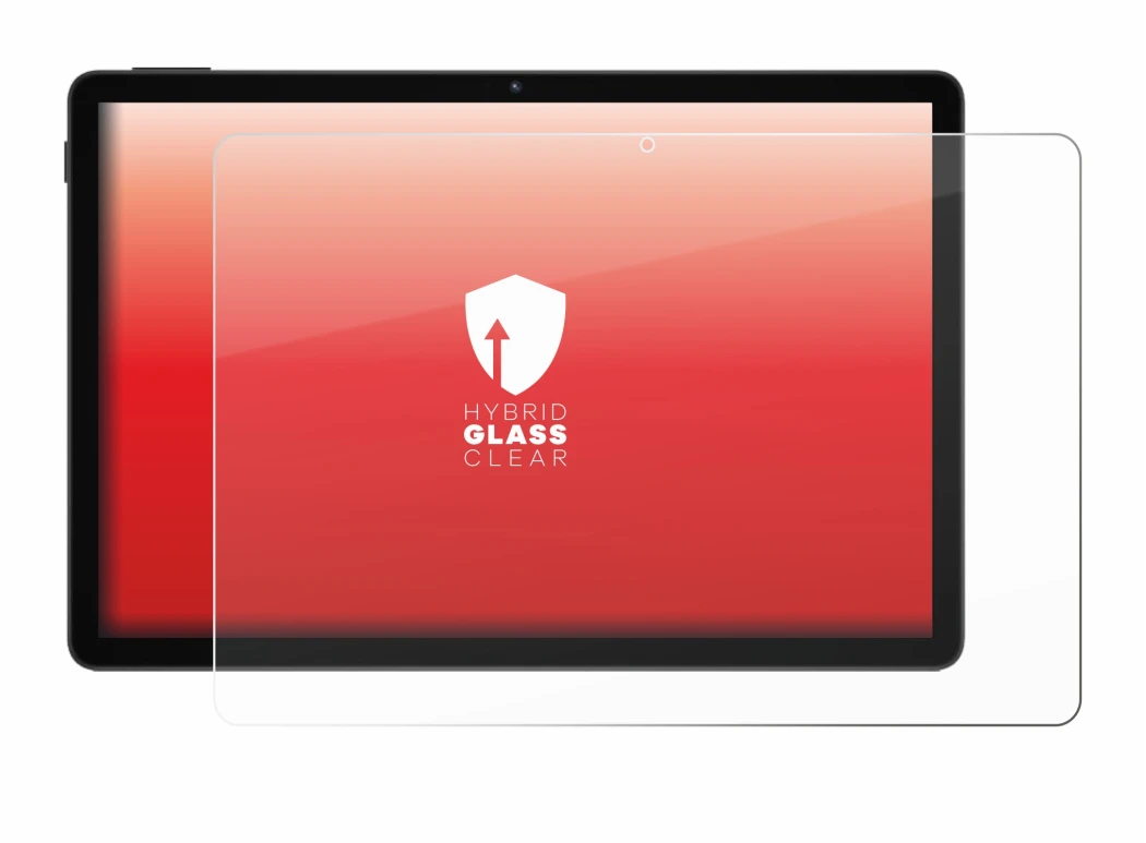 Abbildung des Geräts Doogee Tab A9 Pro+ mit einer Vielzahl des Displayschutzes.