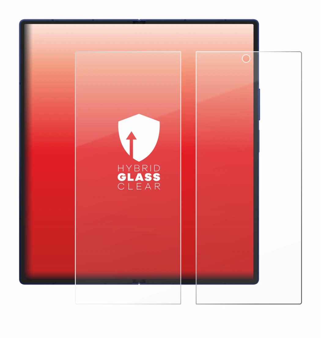 Abbildung des Geräts Samsung Galaxy Z Fold 7 (Inneres Display) mit einer Vielzahl des Displayschutzes.