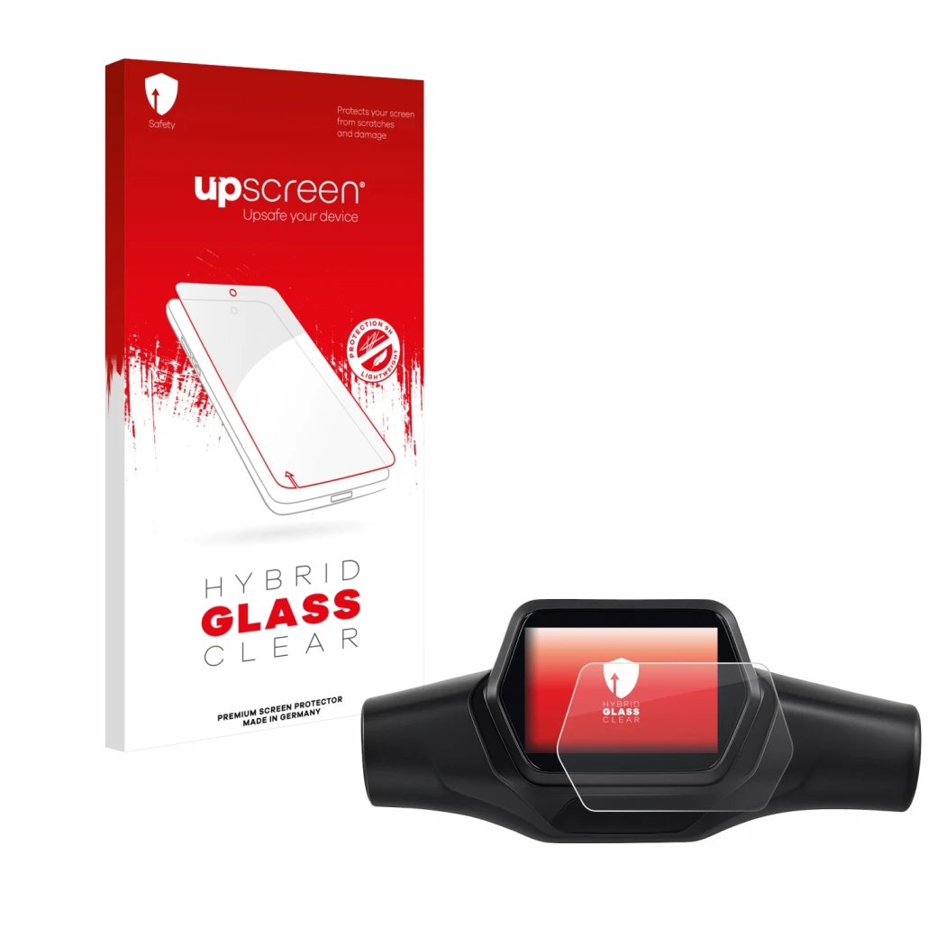 Vorderseite einer Produktverpackung mit dem Markenlogo upscreen. Daneben ist das Gerät Segway Ninebot ZT3 Pro D mit dem zugehö