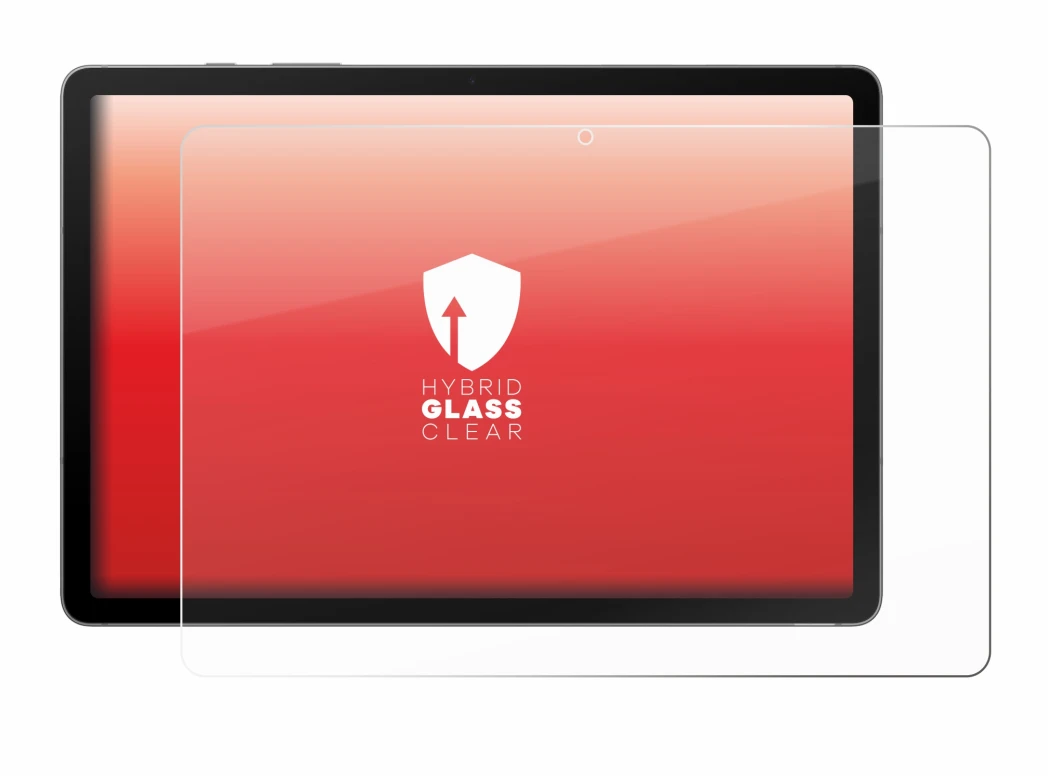 Abbildung des Geräts Samsung Galaxy Tab S10 Lite mit einer Vielzahl des Displayschutzes.