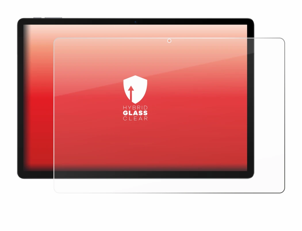 Abbildung des Geräts Doogee U13 mit einer Vielzahl des Displayschutzes.