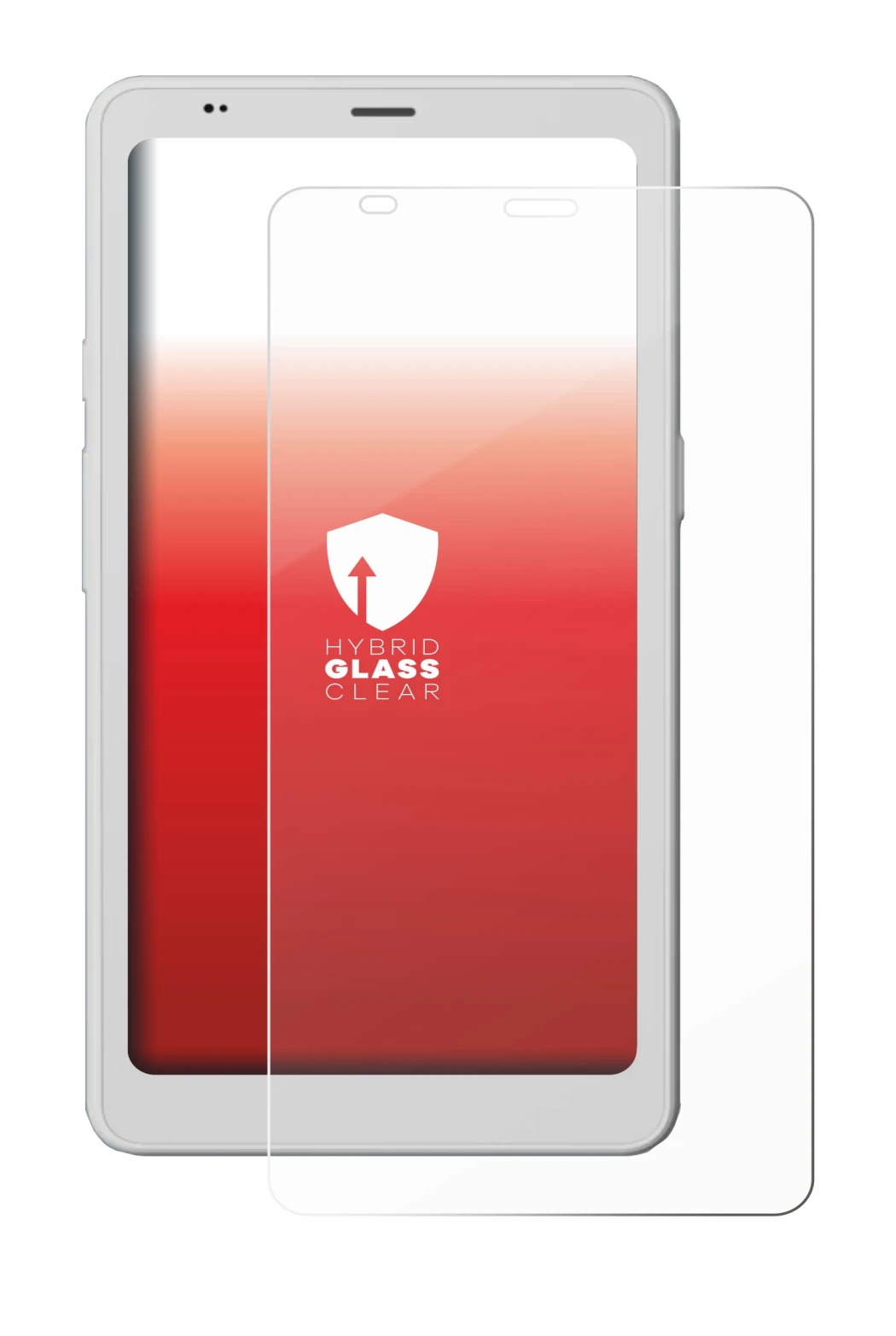 Abbildung des Geräts Boox Palma 2 Pro mit einer Vielzahl des Displayschutzes.