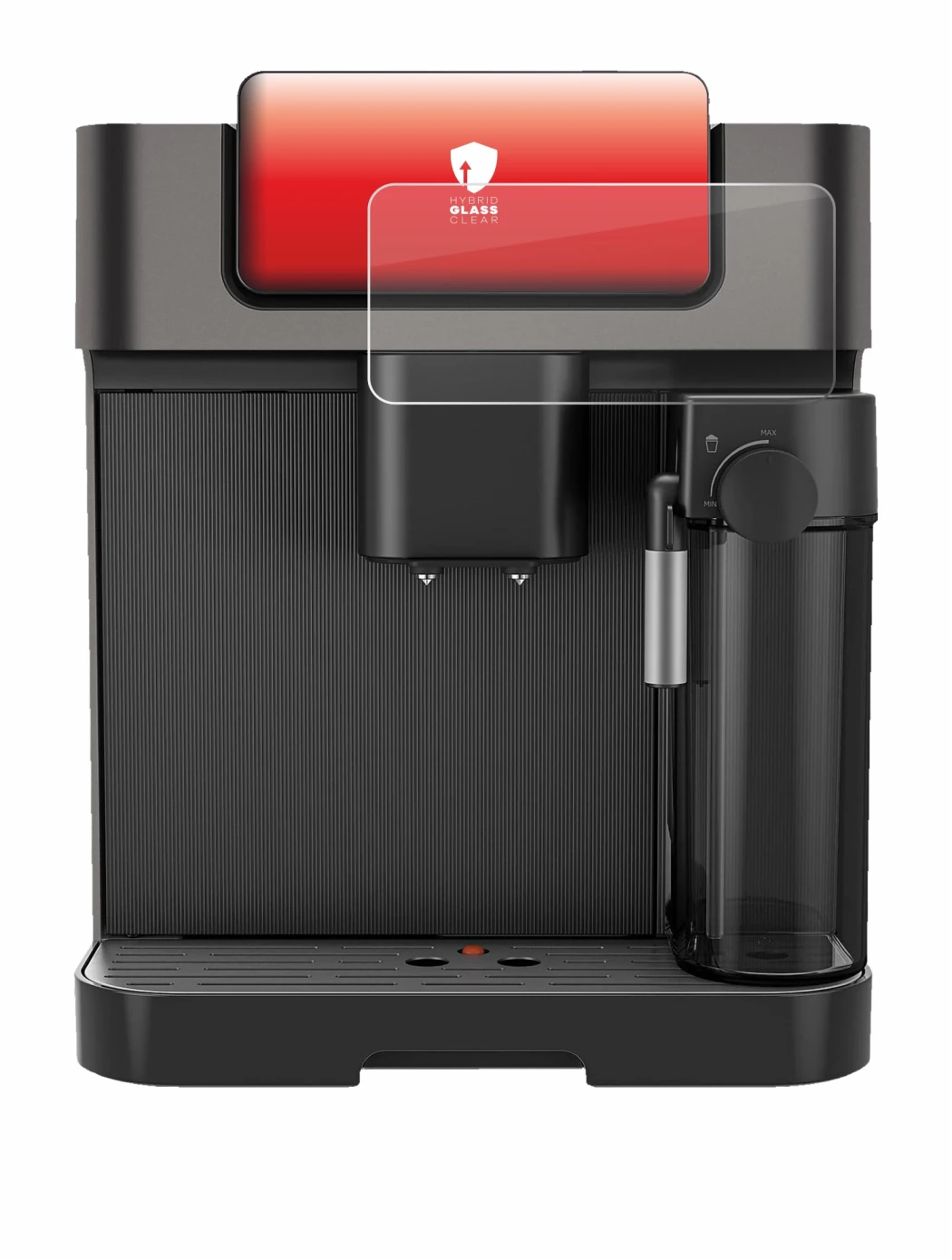 Abbildung des Geräts Grundig KVA 7230 mit einer Vielzahl des Displayschutzes.