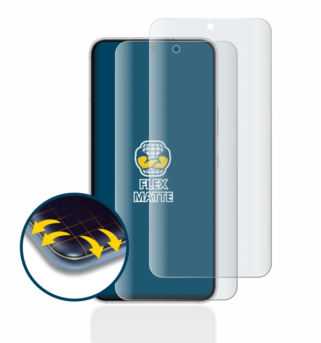 Abbildung des Geräts Samsung Galaxy S22 5G mit einer Vielzahl des Displayschutzes.