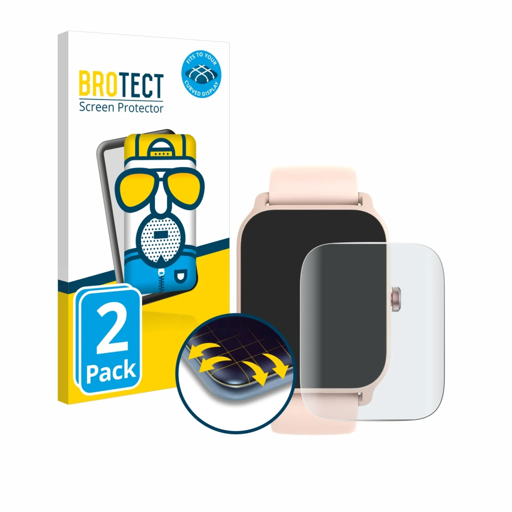 Vorderseite einer Produktverpackung mit dem Markenlogo BROTECT. Daneben ist das Gerät IFMDA IDW13 1.8