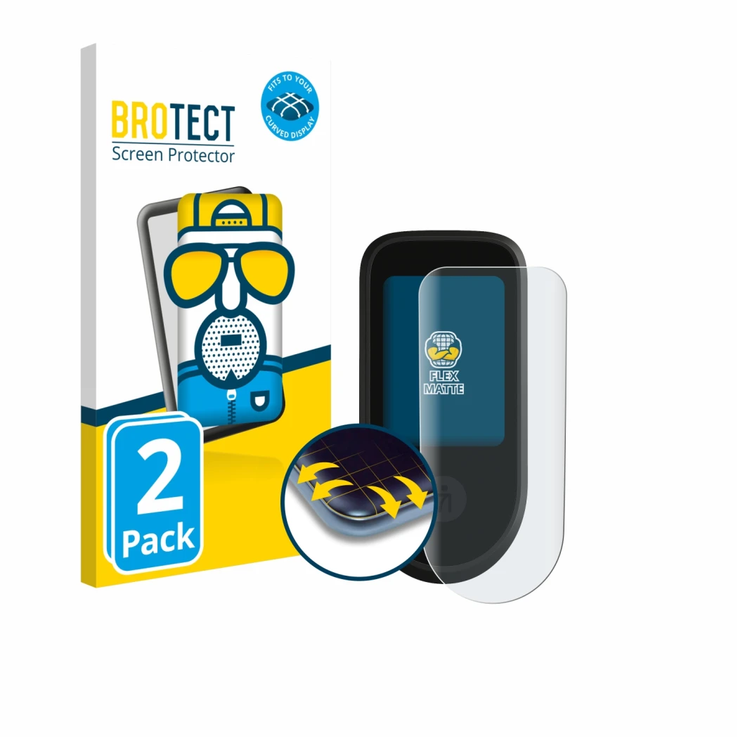 Vorderseite einer Produktverpackung mit dem Markenlogo BROTECT. Daneben ist das Gerät Segway Ninebot Max G3 D mit dem zugehöri