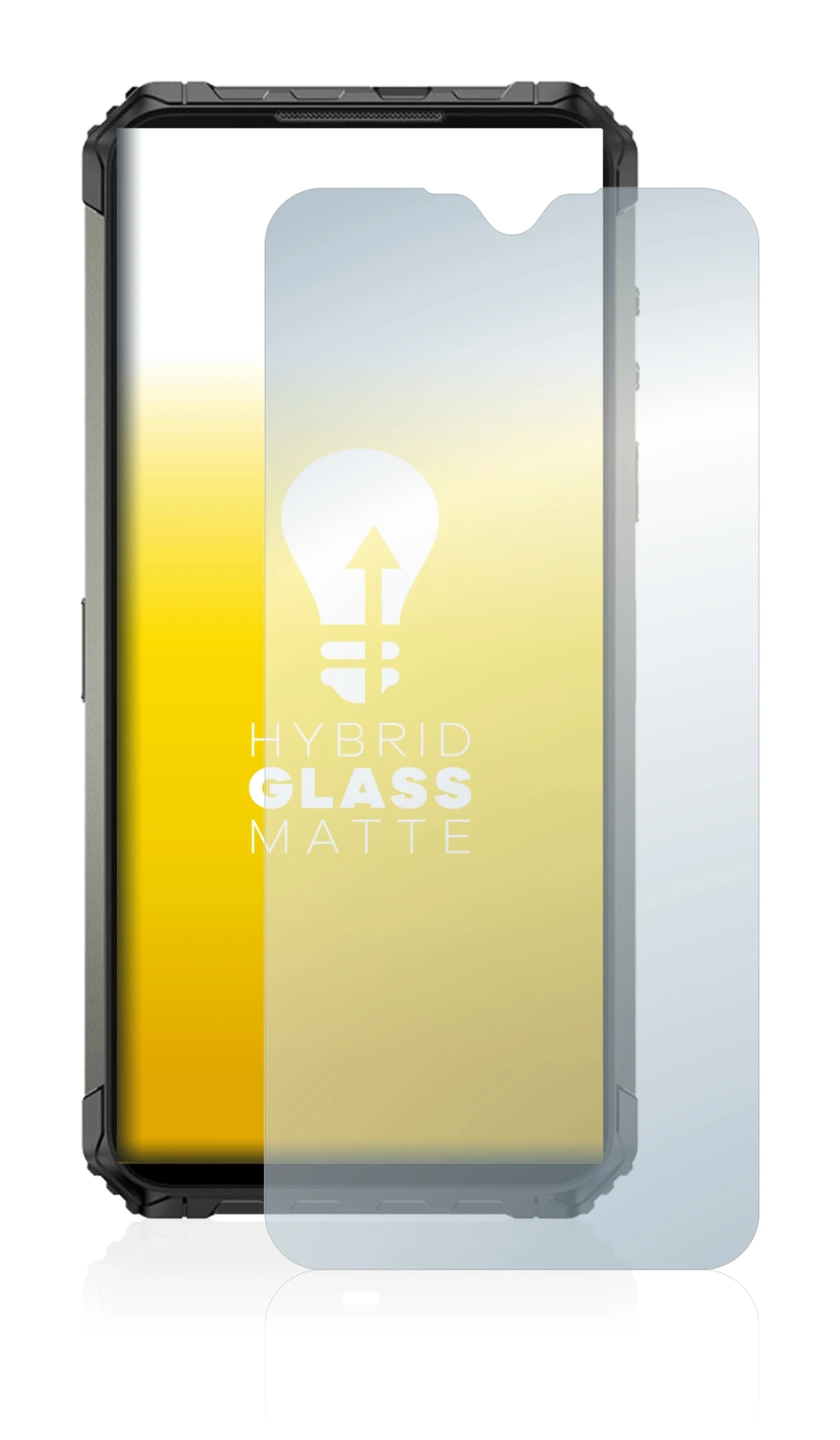 Abbildung des Geräts Ulefone Armor 7 mit einer Vielzahl des Displayschutzes.