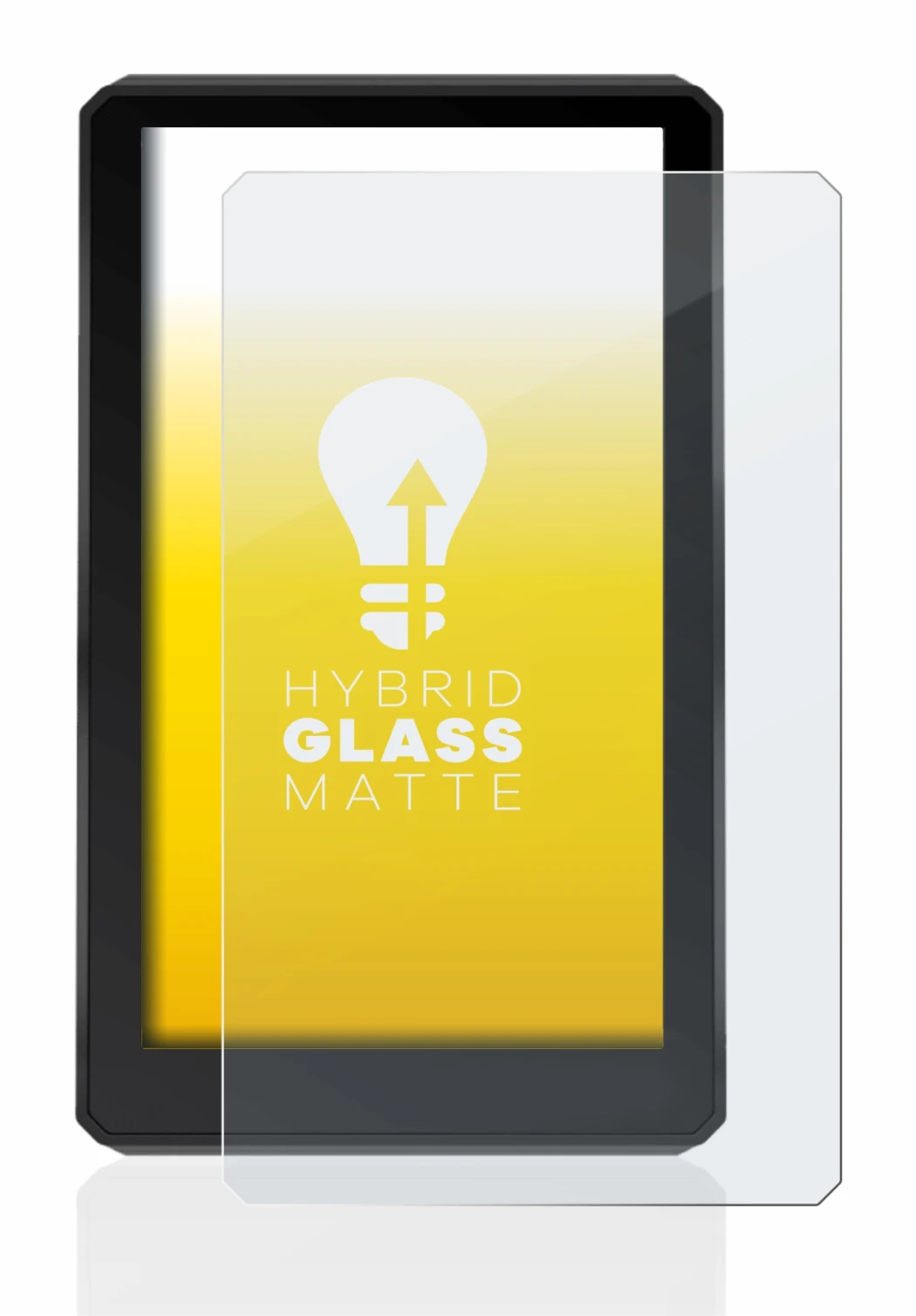 Abbildung des Geräts Garmin zumo XT mit einer Vielzahl des Displayschutzes.