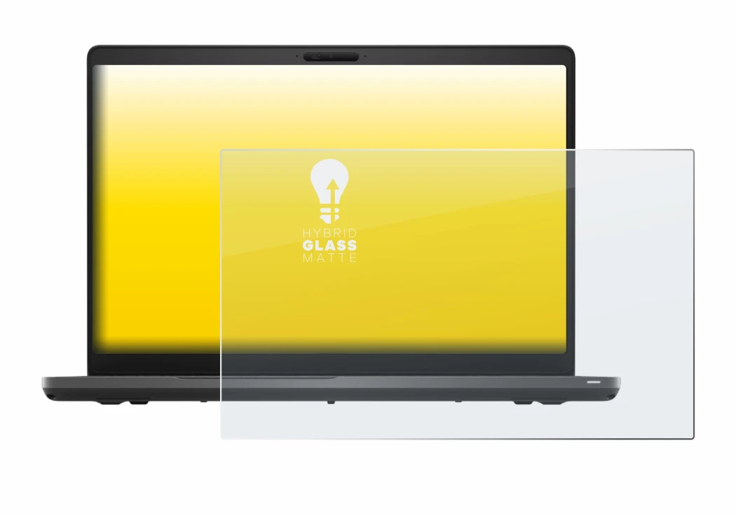 Abbildung des Geräts Dell Latitude 5500 mit einer Vielzahl des Displayschutzes.