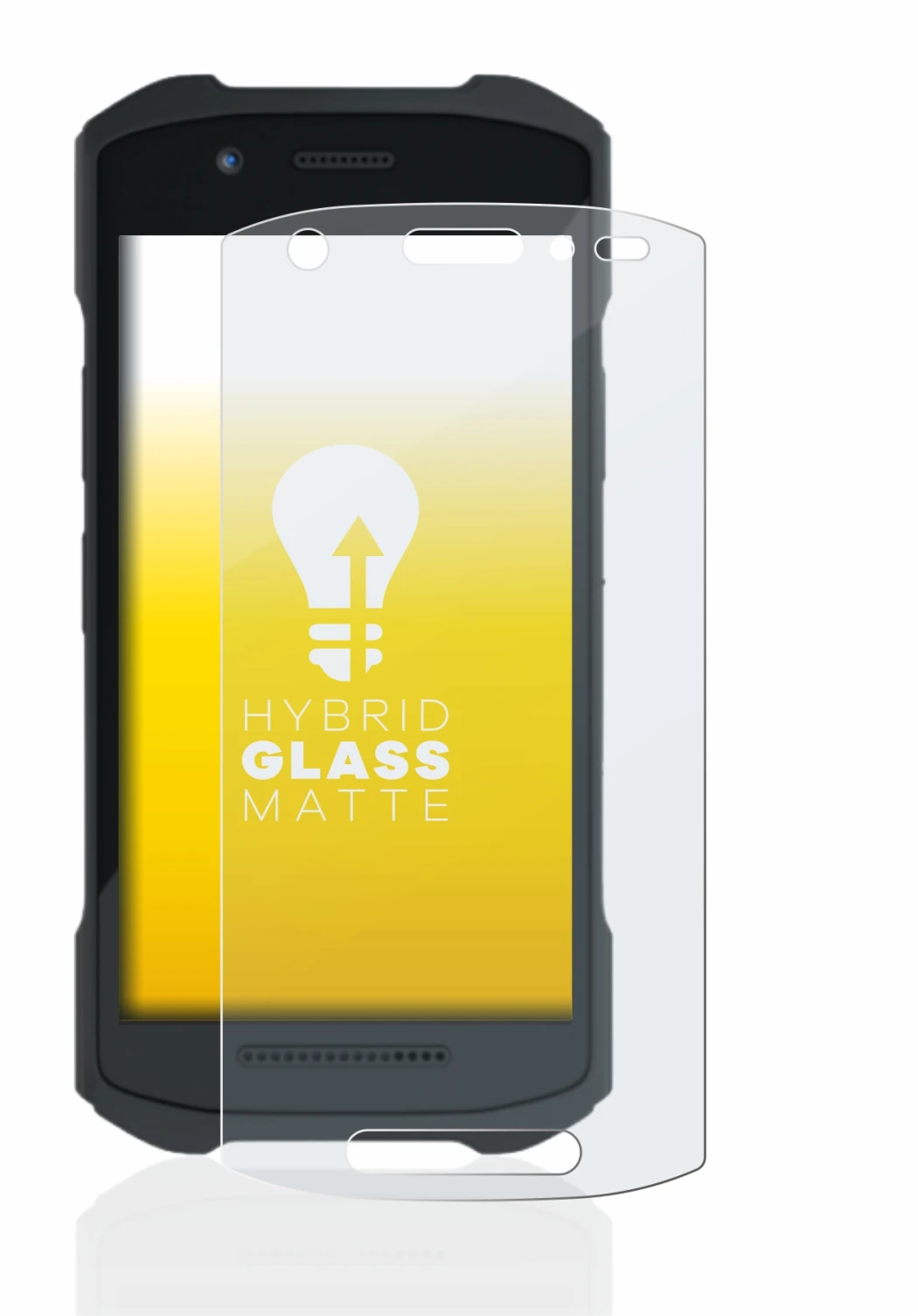 Abbildung des Geräts Zebra TC21 mit einer Vielzahl des Displayschutzes.