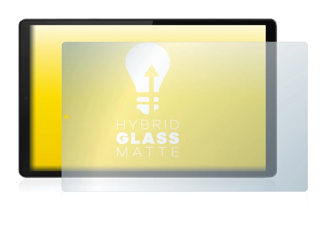 Abbildung des Geräts Lenovo Tab M10 HD (2. Gen.) mit einer Vielzahl des Displayschutzes.