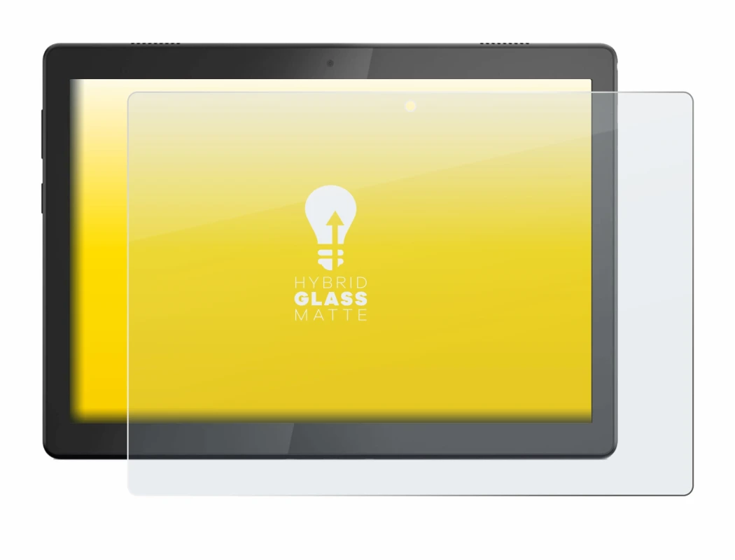 Abbildung des Geräts Lenovo Tab M10 TB-X505F mit einer Vielzahl des Displayschutzes.
