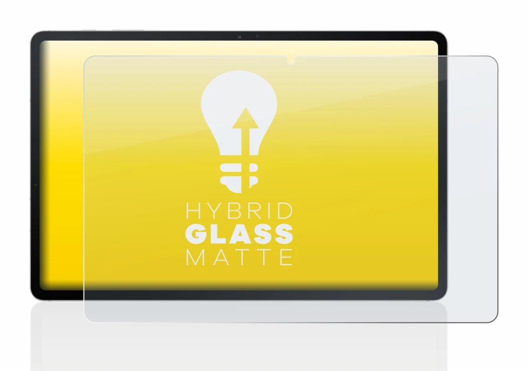 Abbildung des Geräts Samsung Galaxy Tab S7 FE (im Querformat) mit einer Vielzahl des Displayschutzes.