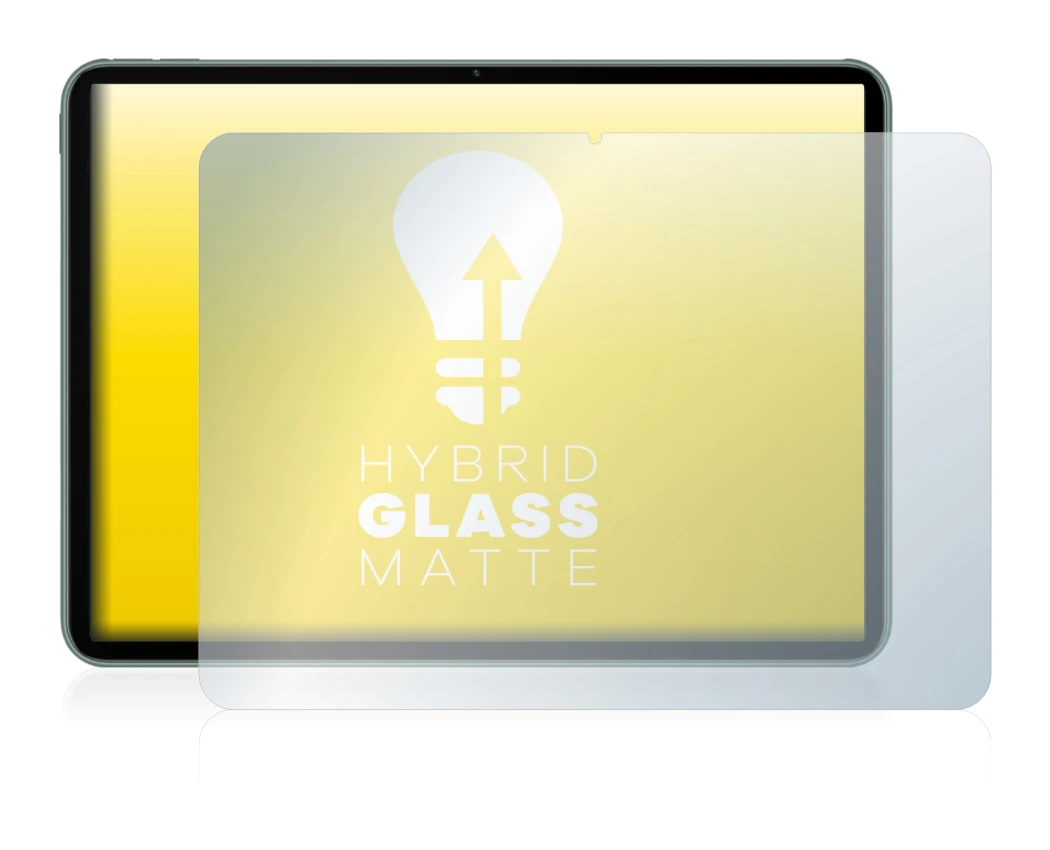 Abbildung des Geräts OnePlus Pad mit einer Vielzahl des Displayschutzes.